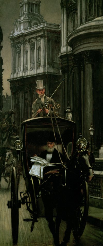 Going to Business (Going to the City), c.1879 by James Jacques Joseph Tissot